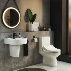 Metro Smart Bidet Toilet with Wall Hung Basin Suite