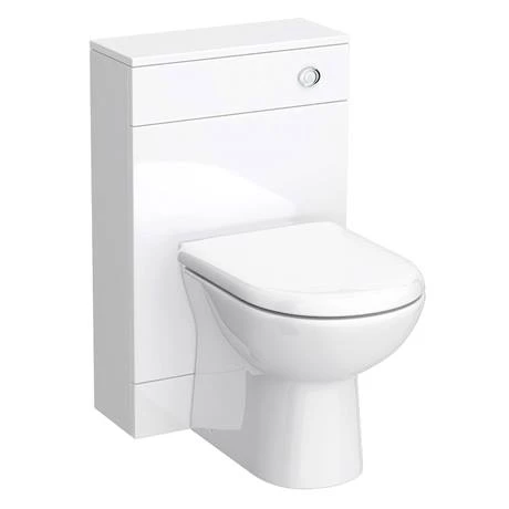 Toreno 1500mm Gloss White Vanity Unit Bathroom Suite - Depth 400/200mm 6 Toreno 1500mm Gloss White Vanity Unit Bathroom Suite - Depth 400/200mm - Image 4
