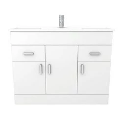 Toreno 1500mm Gloss White Vanity Unit Bathroom Suite - Depth 400/200mm 13 Toreno 1500mm Gloss White Vanity Unit Bathroom Suite - Depth 400/200mm -Cloakroom Suites Shop MOD1500 n d4 460