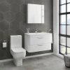 Monza 800 Vanity Unit & Modern Toilet Package 2 Monza 800 Vanity Unit & Modern Toilet Package -Cloakroom Suites Shop MZAWCPAK prod