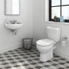 Novad Ceramic Cloakroom Suite 2 Novad Ceramic Cloakroom Suite -Cloakroom Suites Shop NCCS p