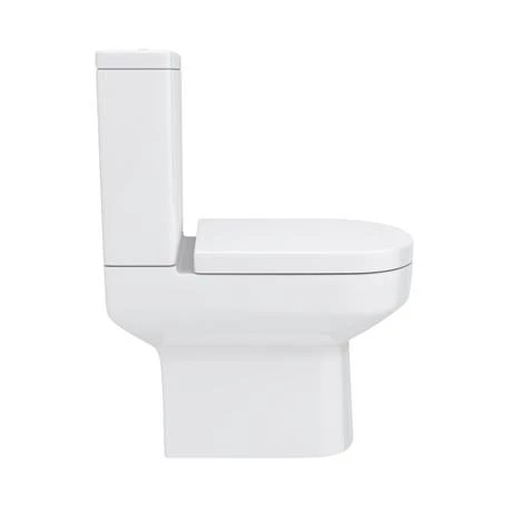 Nova Small Cloakroom Suite - Gloss White 4 Nova Small Cloakroom Suite - Gloss White - Image 3