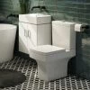 Nova Small Wall Hung 0TH Vanity + Square Toilet 2 Nova Small Wall Hung 0TH Vanity + Square Toilet -Cloakroom Suites Shop NVCLKWH 0TH p