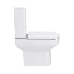 Nova Cloakroom Suite (Wall Hung Basin Unit + Close Coupled Toilet) -Cloakroom Suites Shop NVCLKWH n d2 460