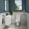 Nova Cloakroom Suite (Wall Hung Basin Unit + Close Coupled Toilet) 1 Nova Cloakroom Suite (Wall Hung Basin Unit + Close Coupled Toilet) -Cloakroom Suites Shop NVCLKWH n p