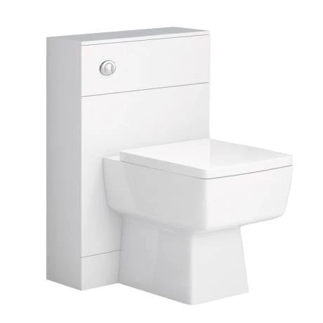 Nova 800mm Wall Hung Vanity Basin with WC Unit, Cistern + Pan 5 Nova 800mm Wall Hung Vanity Basin with WC Unit, Cistern + Pan - Image 3