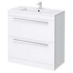 Nova High Gloss White Vanity Bathroom Suite - W1300 x D400/200mm 8 Nova High Gloss White Vanity Bathroom Suite - W1300 x D400/200mm -Cloakroom Suites Shop Nova High Gloss White Vanity Bathroom Suite W1300 d1 460