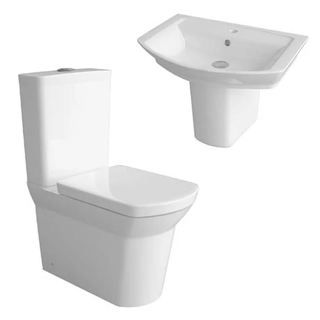Nuie Clara 4-Piece Modern Cloakroom Suite 3 Nuie Clara 4-Piece Modern Cloakroom Suite