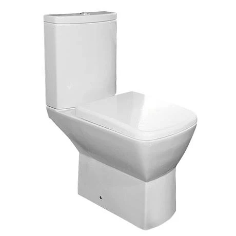 RAK Summit Cloakroom Suite - Close Coupled WC + 40cm Hand Basin 5 RAK Summit Cloakroom Suite - Close Coupled WC + 40cm Hand Basin - Image 3