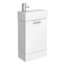 RAK Series 600 Toilet inc. Soft Close Seat + White Compact Vanity Unit 9 RAK Series 600 Toilet inc. Soft Close Seat + White Compact Vanity Unit -Cloakroom Suites Shop S600SCVTY058 detail1 460