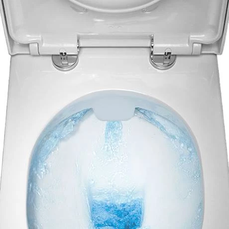 Toreno Square Rimless 4-Piece Modern Bathroom Suite 5 Toreno Square Rimless 4-Piece Modern Bathroom Suite - Image 3