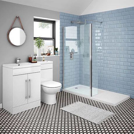 Valencia 1100 Vanity Unit Suite + Walk In Enclosure 3 Valencia 1100 Vanity Unit Suite + Walk In Enclosure