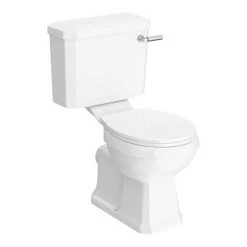 Valencia Bathroom Suite (Toilet, White Vanity with Chrome Handle, L-Shaped Bath + Screen) 11 Valencia Bathroom Suite (Toilet, White Vanity with Chrome Handle, L-Shaped Bath + Screen) -Cloakroom Suites Shop VBSGWCH6 d3 460