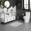 Venice 1200 Black Frame Basin Washstand with Toilet 2 Venice 1200 Black Frame Basin Washstand with Toilet -Cloakroom Suites Shop VWS12BS p